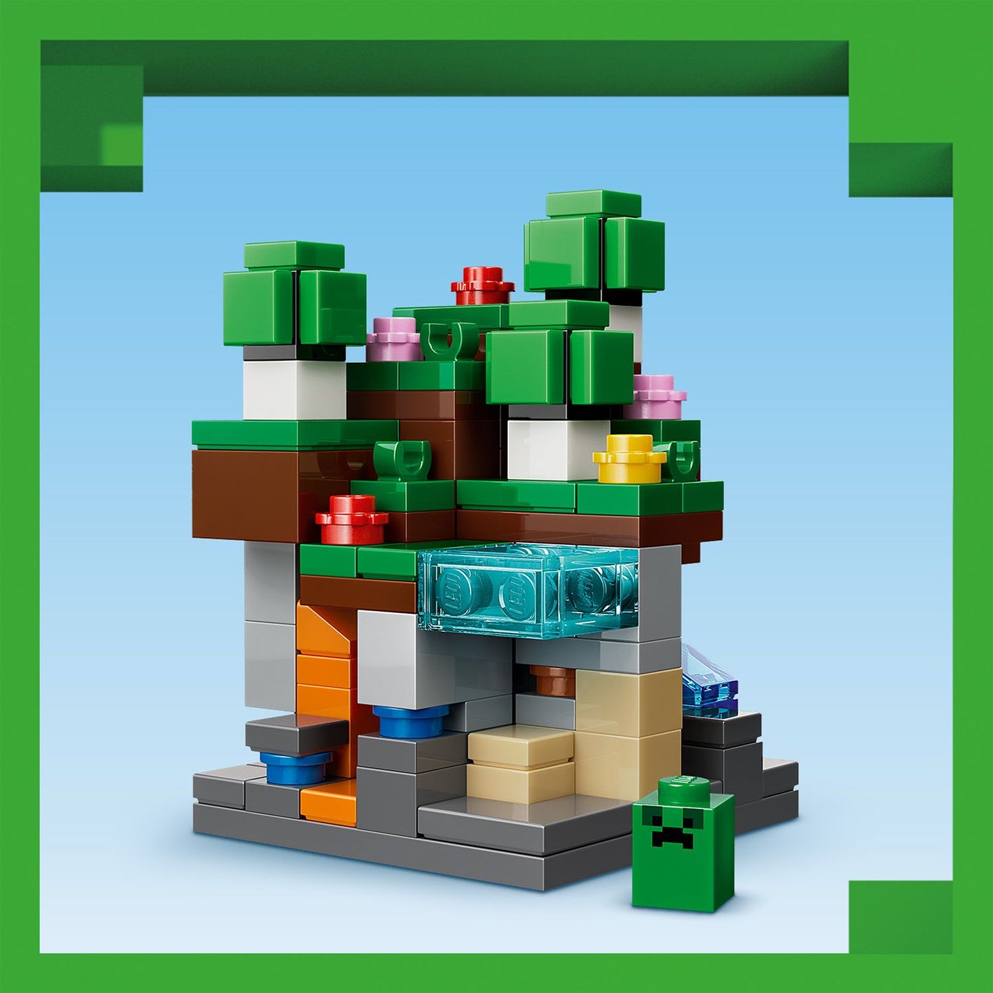 LEGO Minecraft Minibiomen Videogame Speelgoed voor Kinderen en Kinderkamer Decoratie 21589