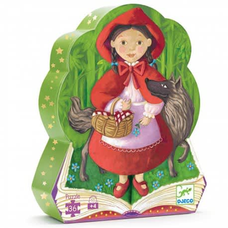 Silhouette Puzzle - Little Red Riding Hood - 36pcs