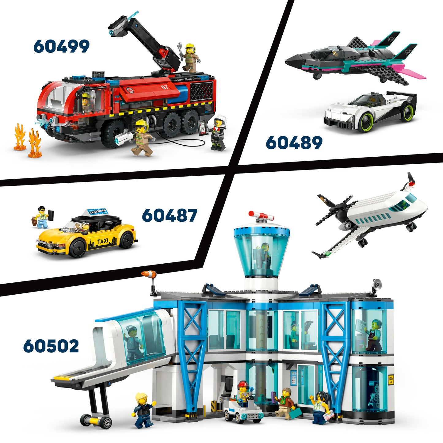 LEGO® City Transportwagen voor Motoren - Bouwset met Speelgoedvoertuig - 2 Minifiguren - 60491