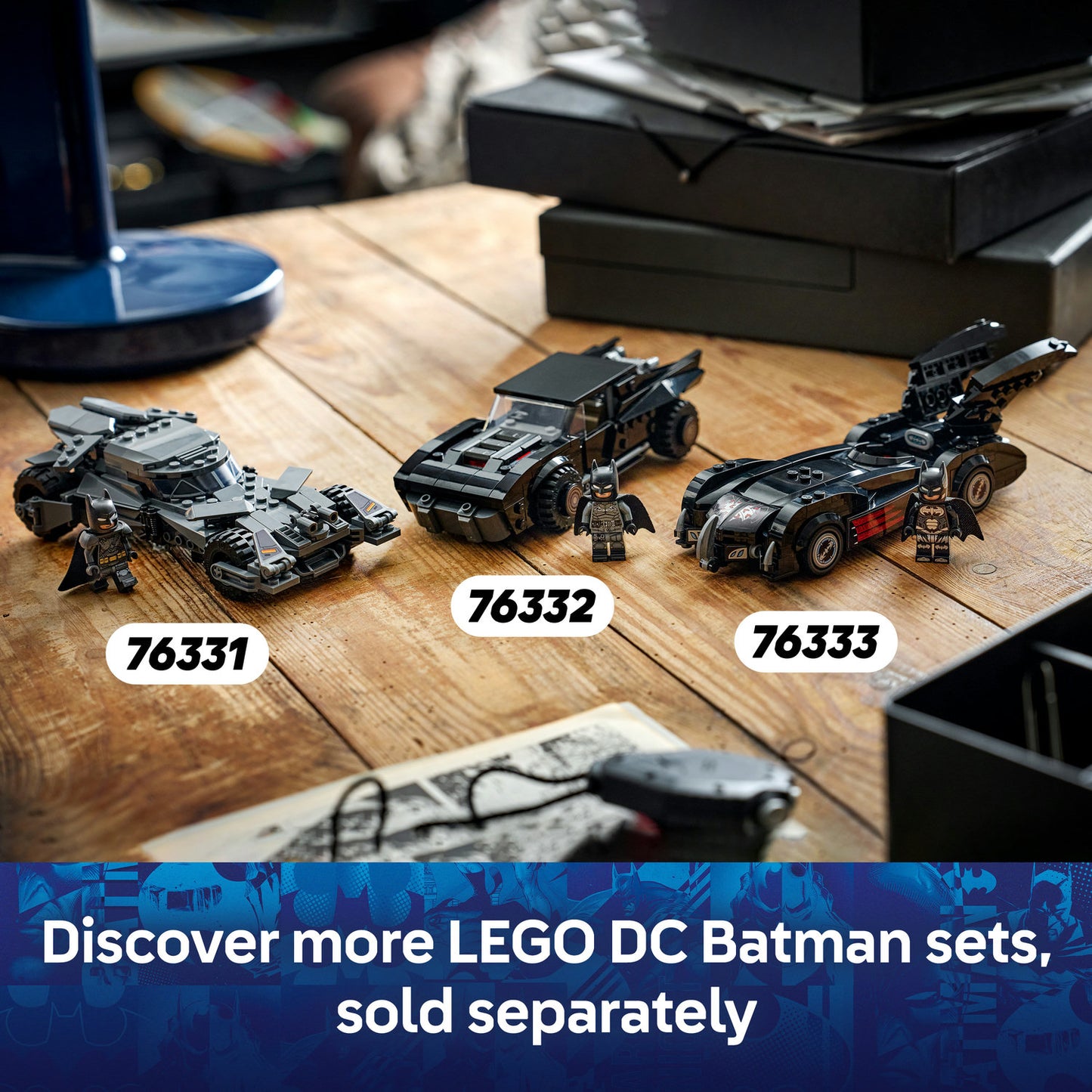 LEGO® DC Batman™ Batman v Superman™ Batmobile™ - Super Hero Toy - Car Building Kit - 76331