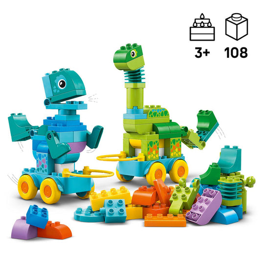 LEGO 3-in-1 dinosaurussen op wielen 10451 DUPLO