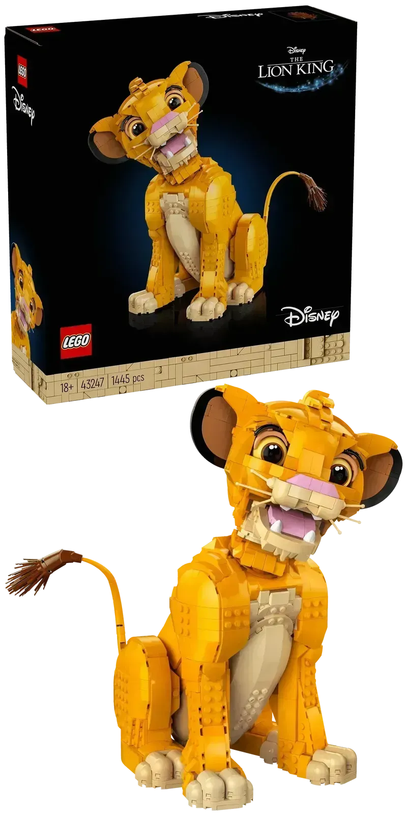 LEGO Simba Lion King / De Leeuwenkoning 43247 Disney