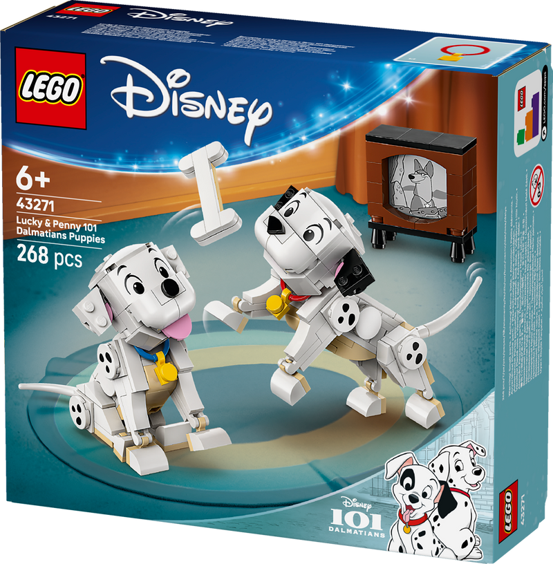 LEGO Lucky en Penny van 101 Dalmatiers 43271 Disney
