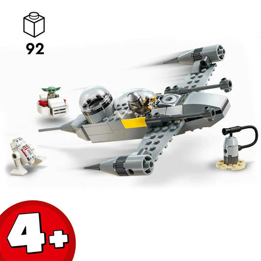 LEGO Mando en Grogu's N-1 Starfighter 75410 StarWars