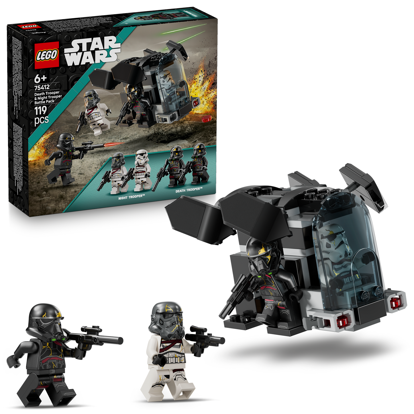 LEGO Death Trooper en Night Trooper Battle Pack 75412 StarWars