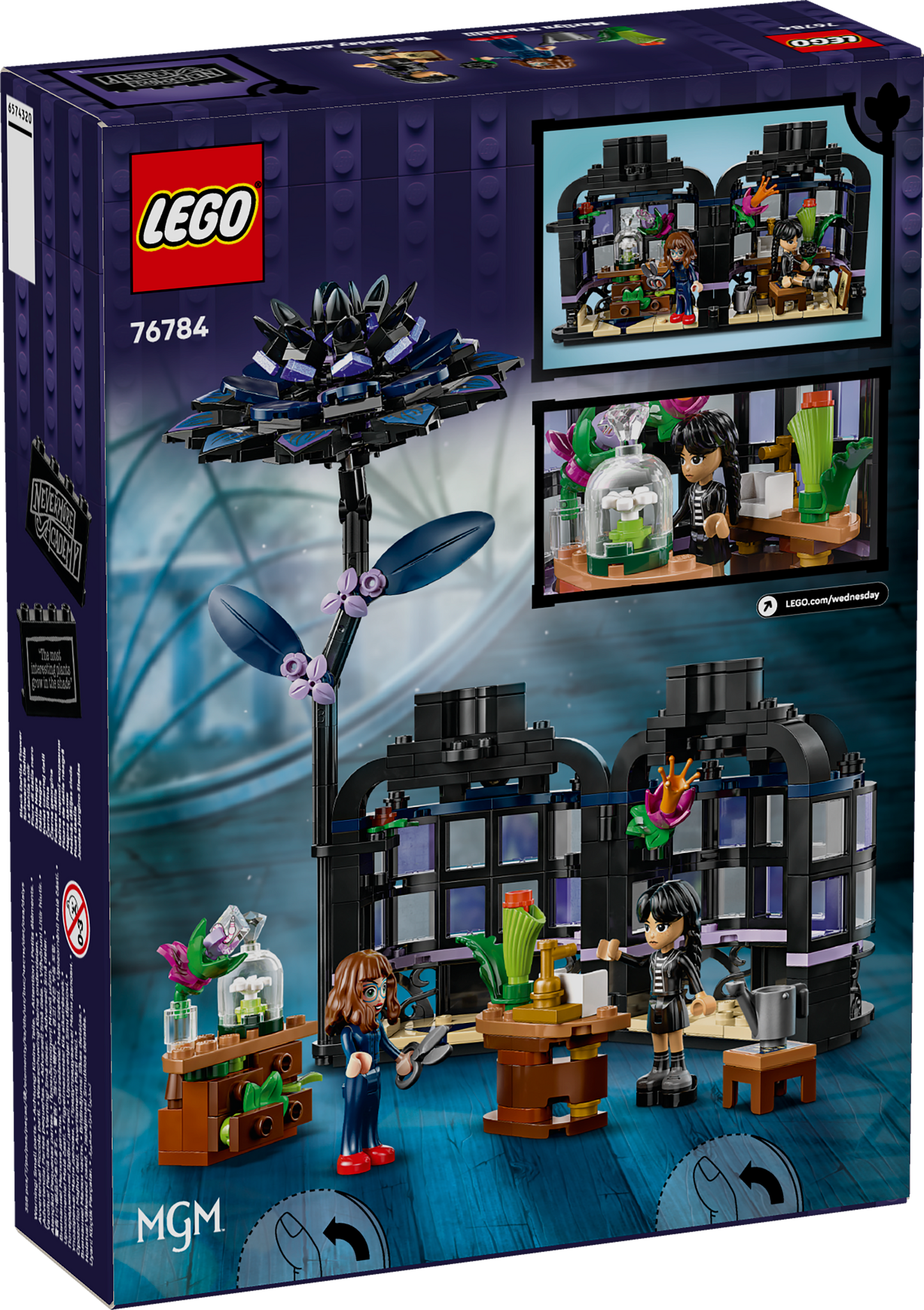 LEGO Zwarte dahlia 76784 Wednesday (Pre-Order: augustus)