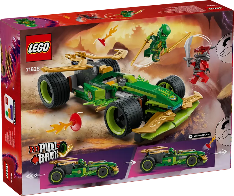 LEGO Lloyds Pull-back racewagen 71828 Ninjago