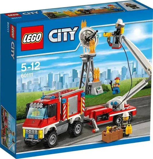LEGO Brandweer Redt de TV mast met bluswagen 60111 City LEGO CITY BRANDWEER @ 2TTOYS | Official LEGO shopšš„° LEGO ā¬. 27.49