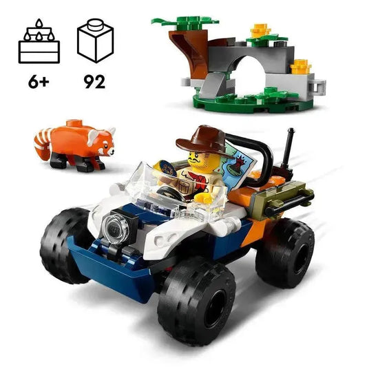 LEGO Jungleonderzoekers: rode panda-missie met terreinwagen 60424 City LEGO CITY @ 2TTOYS | Official LEGO shopšš„° LEGO ā¬. 8.49