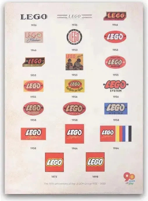 LEGO Vintage LEGO Logo Poster 5007504 Gear LEGO Gear @ 2TTOYS | Official LEGO shop😊🥰 LEGO €. 14.99