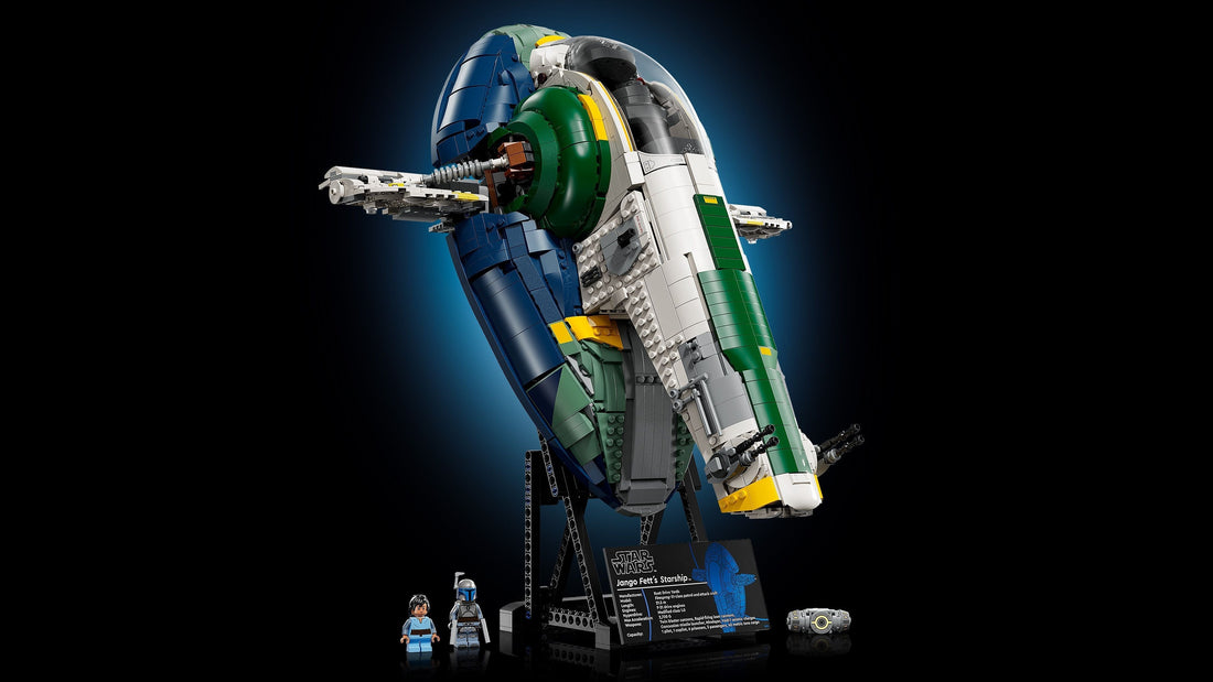De geheimen van LEGO Star Wars 75409 Jango Fett's Firespray-klasse ruimteschip