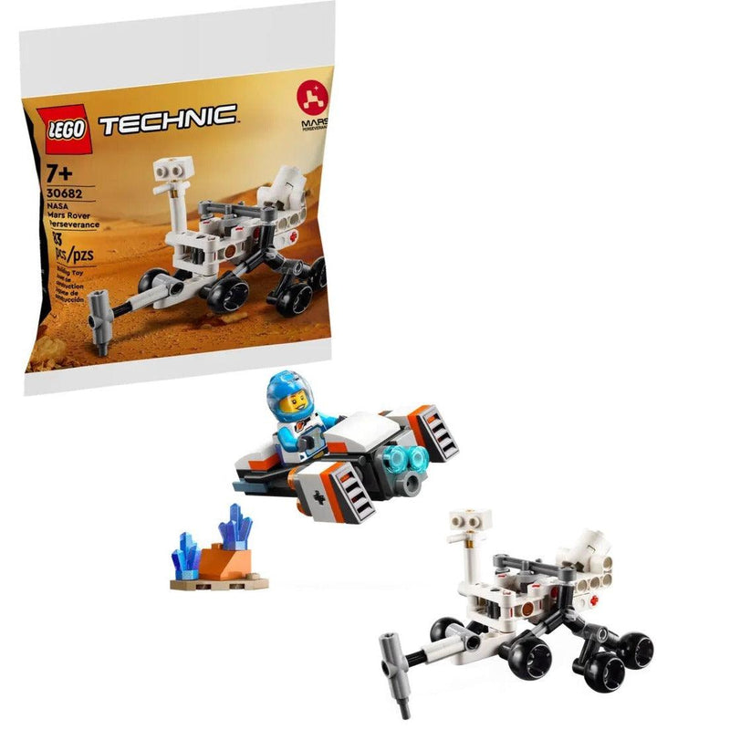 LEGO NASA Mars Rover Perseverance & Ruimtezweefmotor 30682 Technic (Polybag)