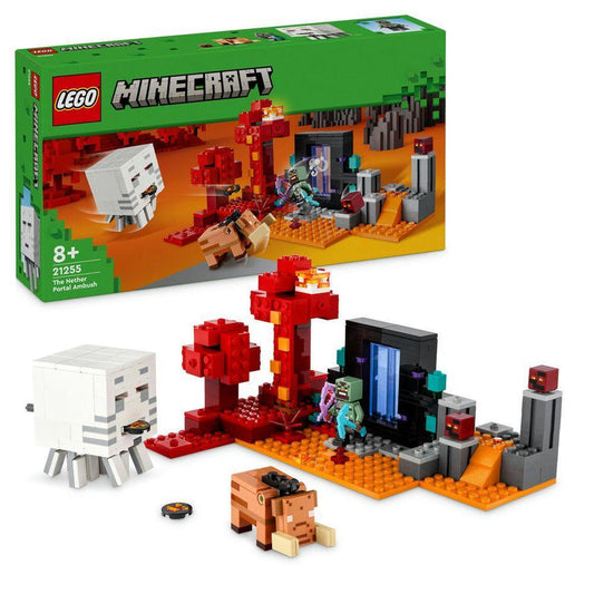 LEGO De Nether Poraal expeditie 21255 Minecraft LEGO MINECRAFT @ 2TTOYS LEGO €. 32.49