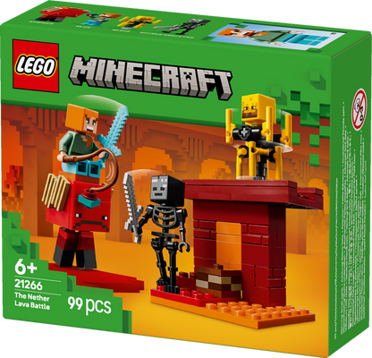 LEGO Het Nether Lava gevecht 21266 Ninjago (Pre-Order: januari 2025)