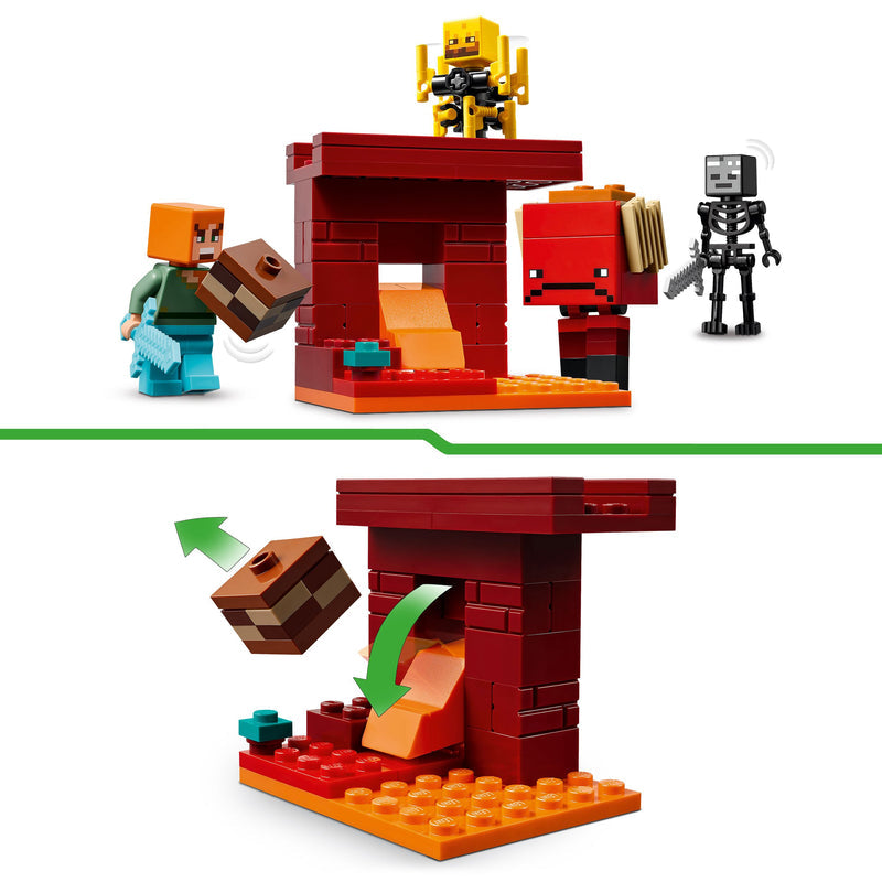 LEGO Het Nether Lava gevecht 21266 Ninjago (Pre-Order: januari 2025)