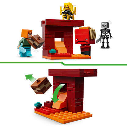 LEGO Het Nether Lava gevecht 21266 Ninjago (Pre-Order: januari 2025)