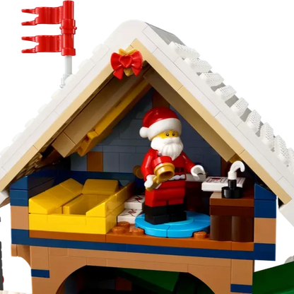 LEGO 10339 Postkantoor van de Kerstman: Een Feestelijke Bouwervaring