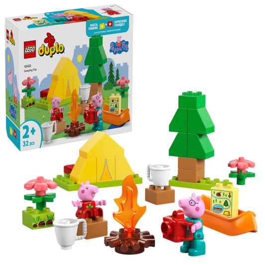 LEGO Kampeertrip met Peppa Pig 10452 Peppa Pig (Levering: 1 maart 2025)