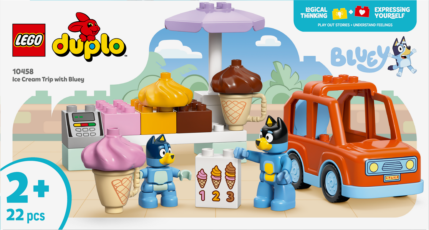 LEGO Huis van Bluey en haar familie met geheugenspel 10459 Duplo Bluey Pre-Order: 1 augustus)