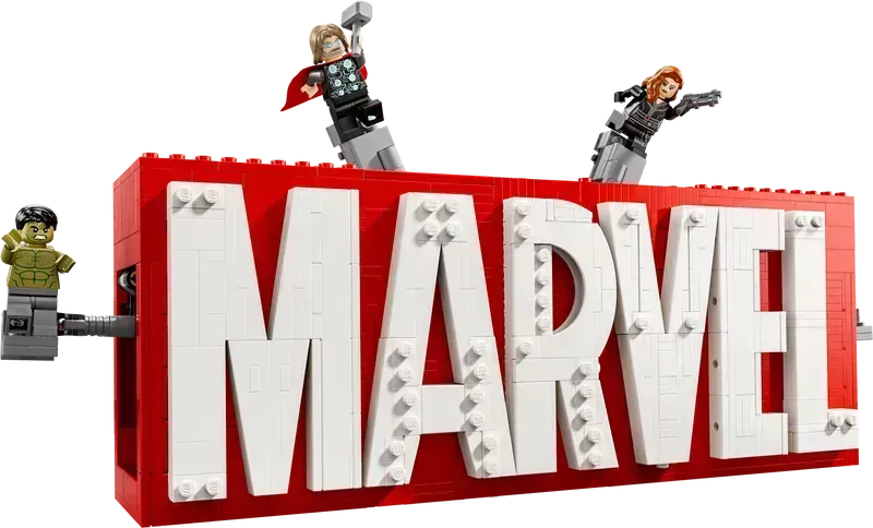 LEGO Marvel logo en figuren 76313 Superheroes