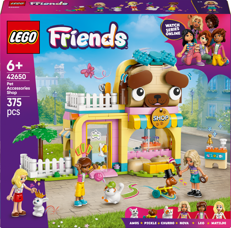 LEGO Dieren Accessoires Winkel 42650 Friends (Pre-Order: 1 januari)