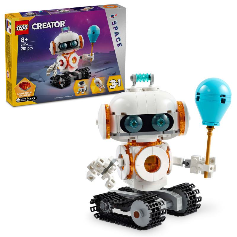 LEGO Ruimte Robot 31164 Creator 3 in 1 Pre-Order: januari 2025)