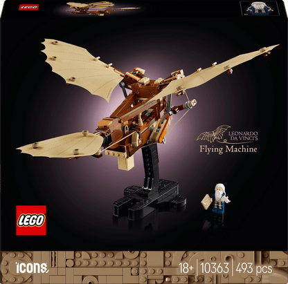 LEGO Leonardo da Vinci's Vliegmachine 10363 Icons (Levering: 1 januari 2025)