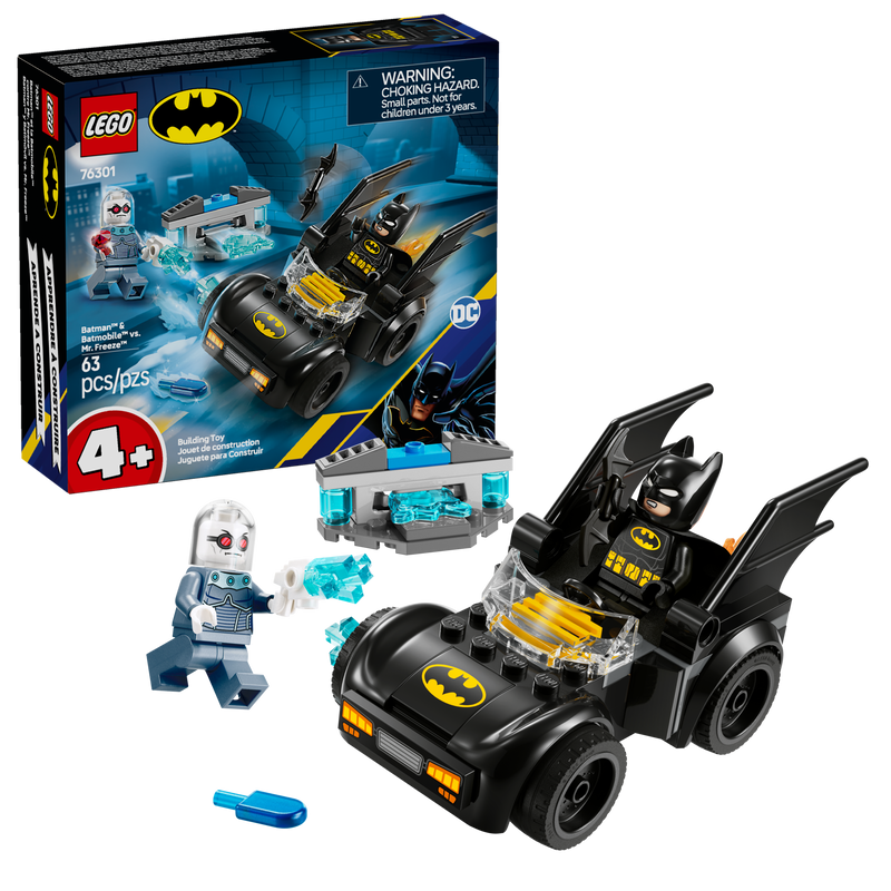 LEGO Batman & Batmobile Vs Mr. Freeze 76301 Batman (Levering: januari 2025)