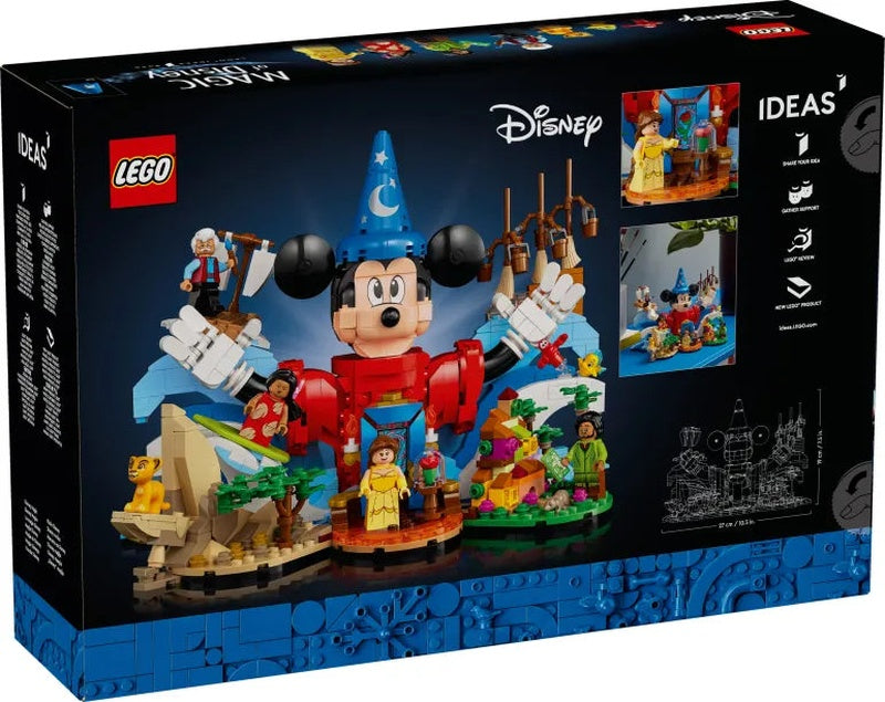 LEGO Disney 100 Celebration: Een magisch bouwavontuur 21352 Ideas (Pre-Order: oktober)