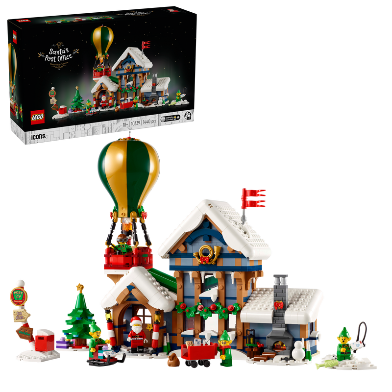 LEGO Postkantoor van de Kerstman 10339 Icons(Pre-Order: verwacht 17-12)