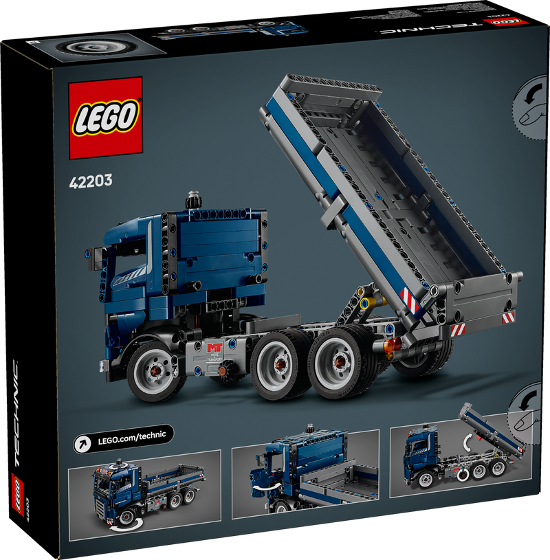 LEGO Vrachtwagen met kiepfunctie 42203 Technic (Pre-Order: maart 2025)