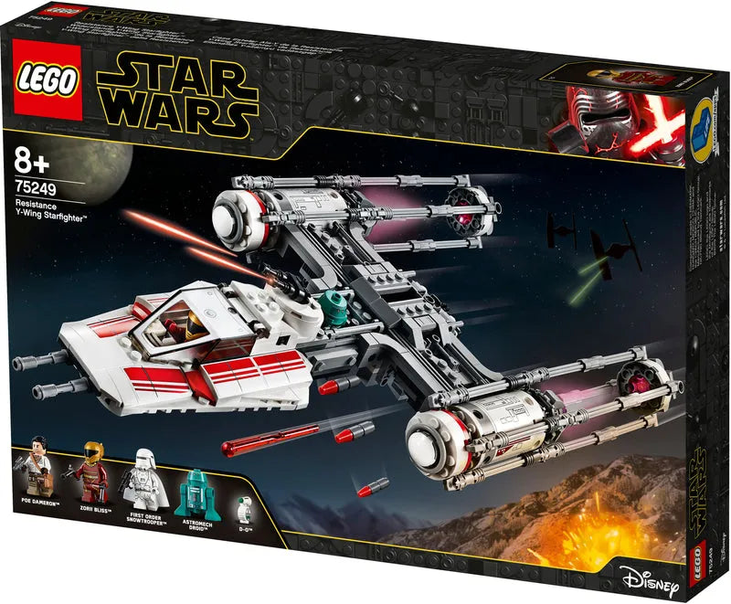 LEGO Resistance Y-Wing Starfighter inclusief D-O Droid 75249 StarWars