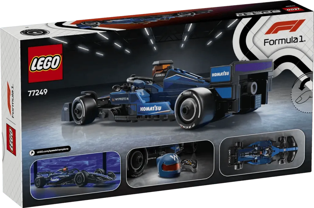 LEGO Williams F1 Formule 1 77249 Speedchampions (Levering: 1 maart 2025)