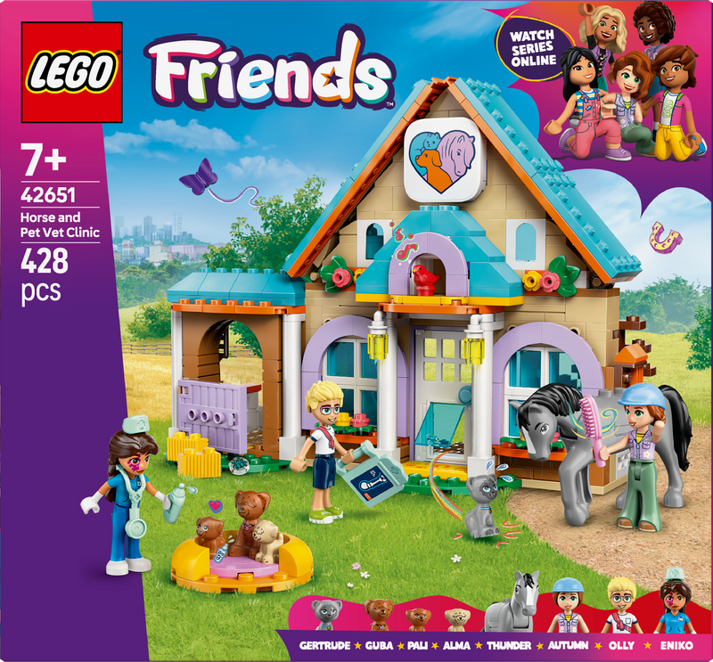 LEGO Paarden en dierenkliniek 42651 Friends (Pre-Order: 1 januari)