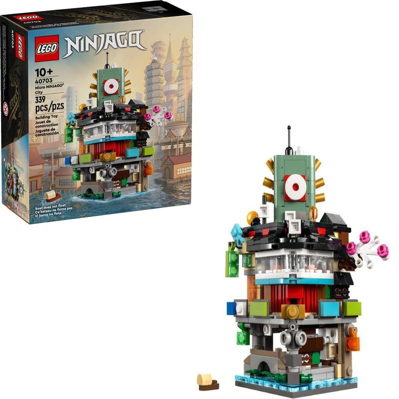 LEGO Micro NINJAGO City: Bouw je eigen mini NINJAGO stad 40703 Ninjago (USED) LEGO NINJAGO @ 2TTOYS | Official LEGO shop😊🥰 LEGO €. 19.99