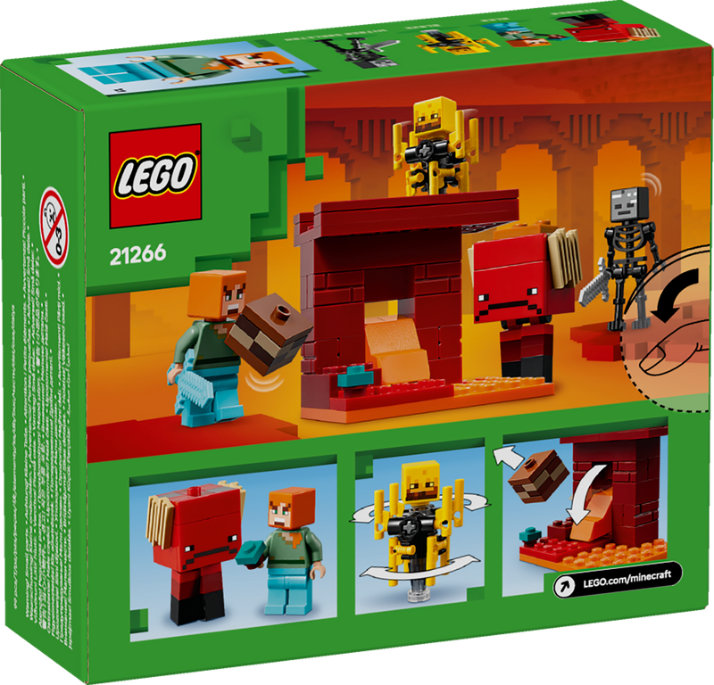 LEGO Het Nether Lava gevecht 21266 Ninjago (Pre-Order: januari 2025)