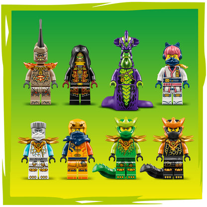 LEGO® NINJAGO® De Draak van het Leven - Speelgoeddraak - Bouwset met 8 Minifiguren - 71859