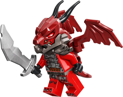 LEGO Bliksemtand Draak van Chaos 71832 Ninjago (Pre-Order: 1 maart)