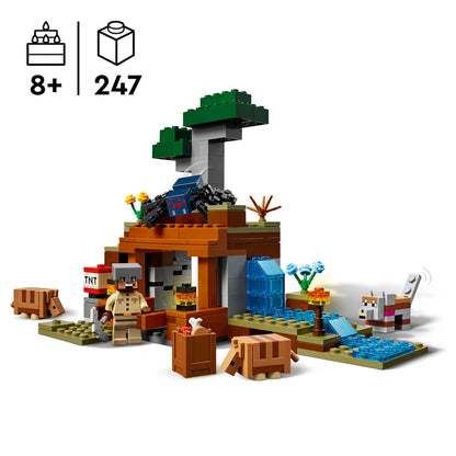 LEGO Armadillo Mijnexpeditie 21269 Minecraft (Pre-Order: januari 2025)