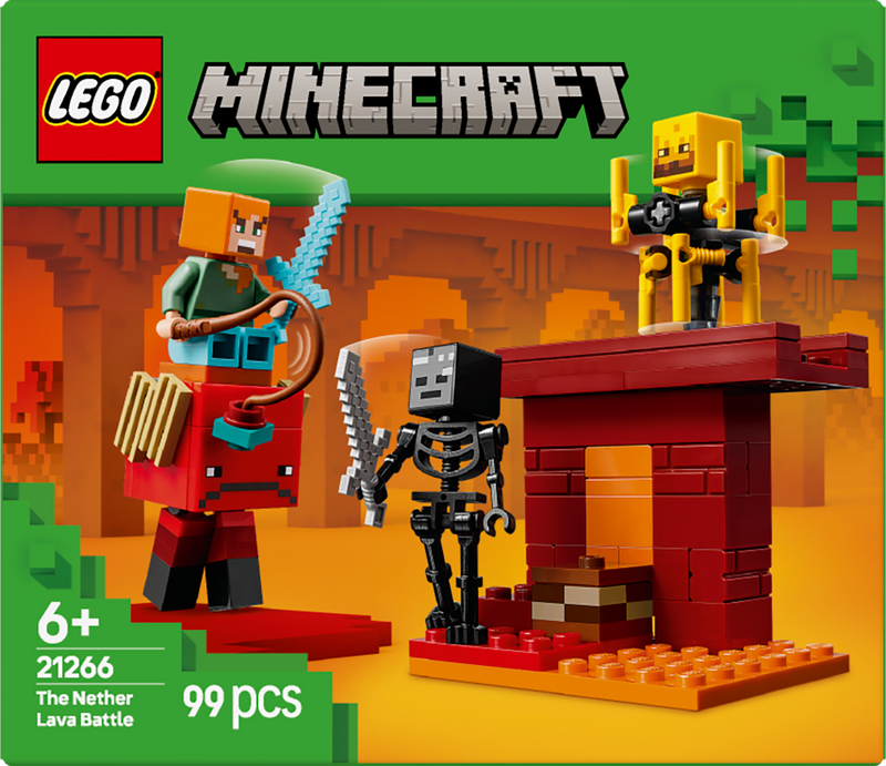 LEGO Het Nether Lava gevecht 21266 Ninjago (Pre-Order: januari 2025)