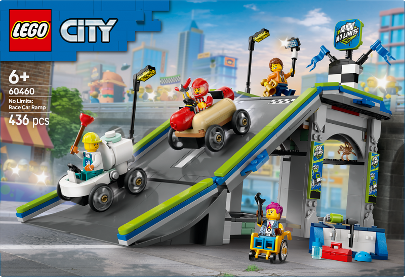 LEGO Snelle Schans voor raceauto's 60460 City (Pre-Order: januari 2025)