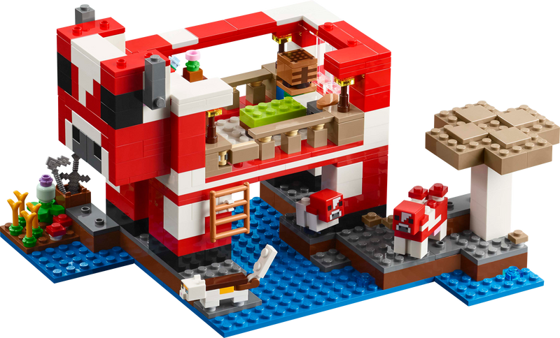 LEGO Het Paddestoelhuis 21270 Minecraft (Pre-Order: januari 2025)