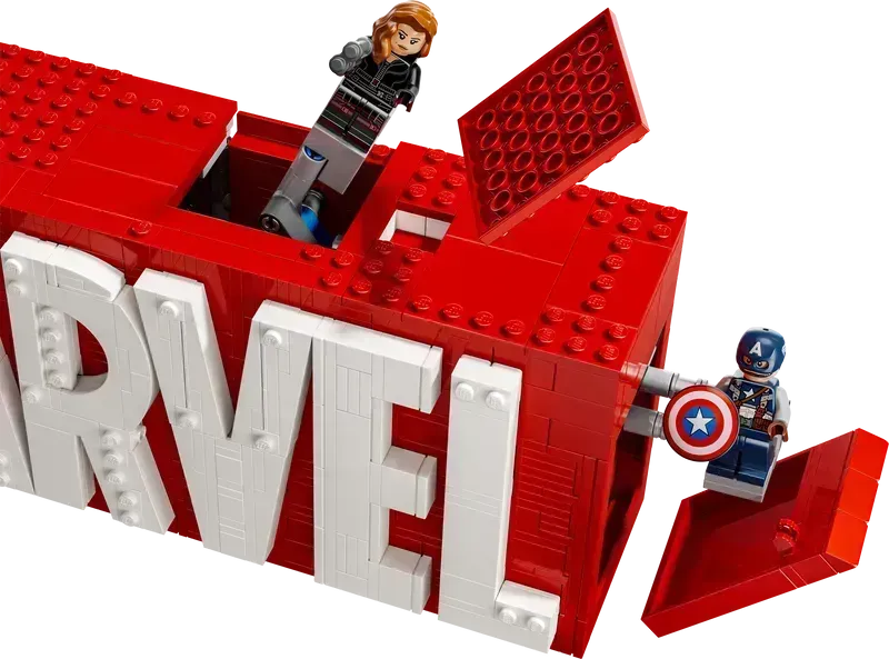 LEGO Marvel logo en figuren 76313 Superheroes