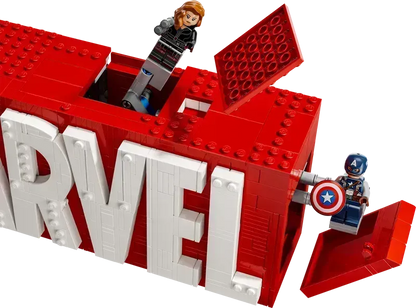 LEGO Marvel logo en figuren 76313 Superheroes