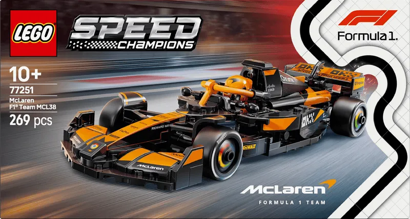 LEGO McLaren F1 Racewagen 77251 Speedchampions (Levering: 1 maart 2025)