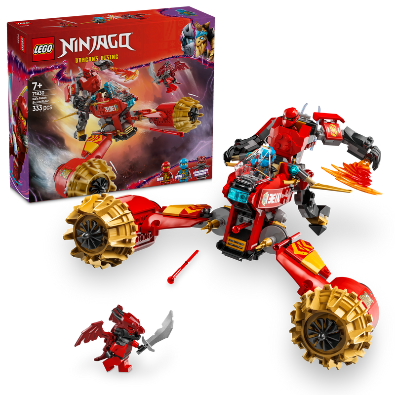 LEGO Kai's Mech Storm Rider 71830 Ninjago (Pre-Order: januari 2025)