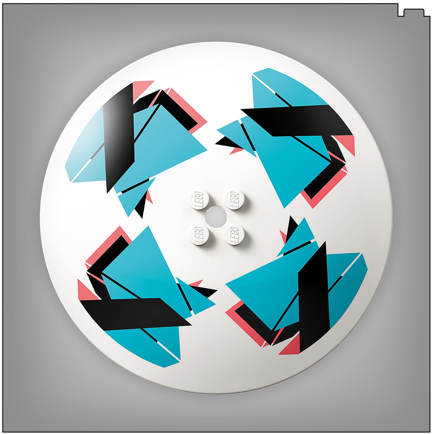 LEGO Editions Voetbal – 3D-Display Bouwpakket voor Kinderen met Interactief Mini-Stadion – Verjaardagscadeau voor Jongens, Meisjes en Voetbalfans vanaf 10 Jaar – 43019