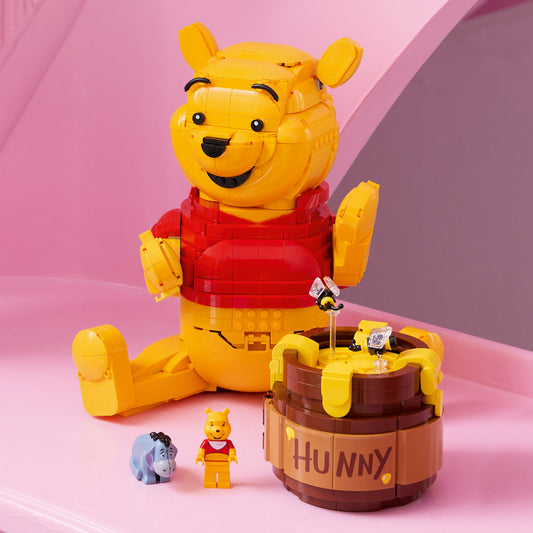 LEGO | Disney Winnie De Poeh – Bouwpakket voor Volwassenen – Displaymodel met Honingpot, Verzamelbaar Poppetje en Iejoor Dieren Figuur – DIY Nostalgisch Cadeau voor Fans – 43300