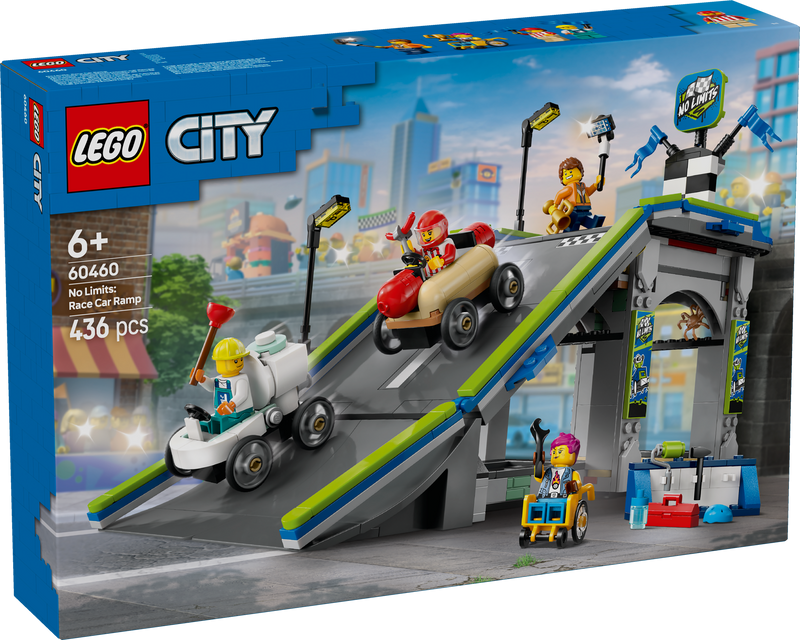 LEGO Snelle Schans voor raceauto's 60460 City (Pre-Order: januari 2025)