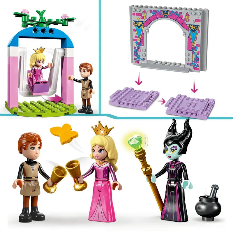 LEGO Aurora's kasteel 43211 Disney LEGO DISNEY @ 2TTOYS | Official LEGO shop😊🥰 LEGO €. 37.99